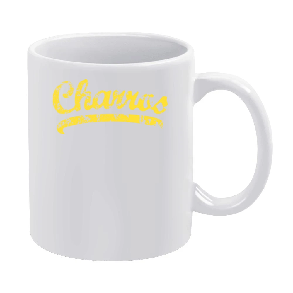 Charros Eastbound And Down White Mug