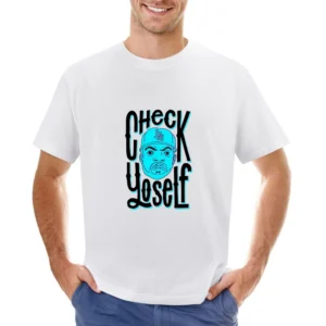 Check Yoself Ice Cube Tshirt Asian Size Men T-Shirt
