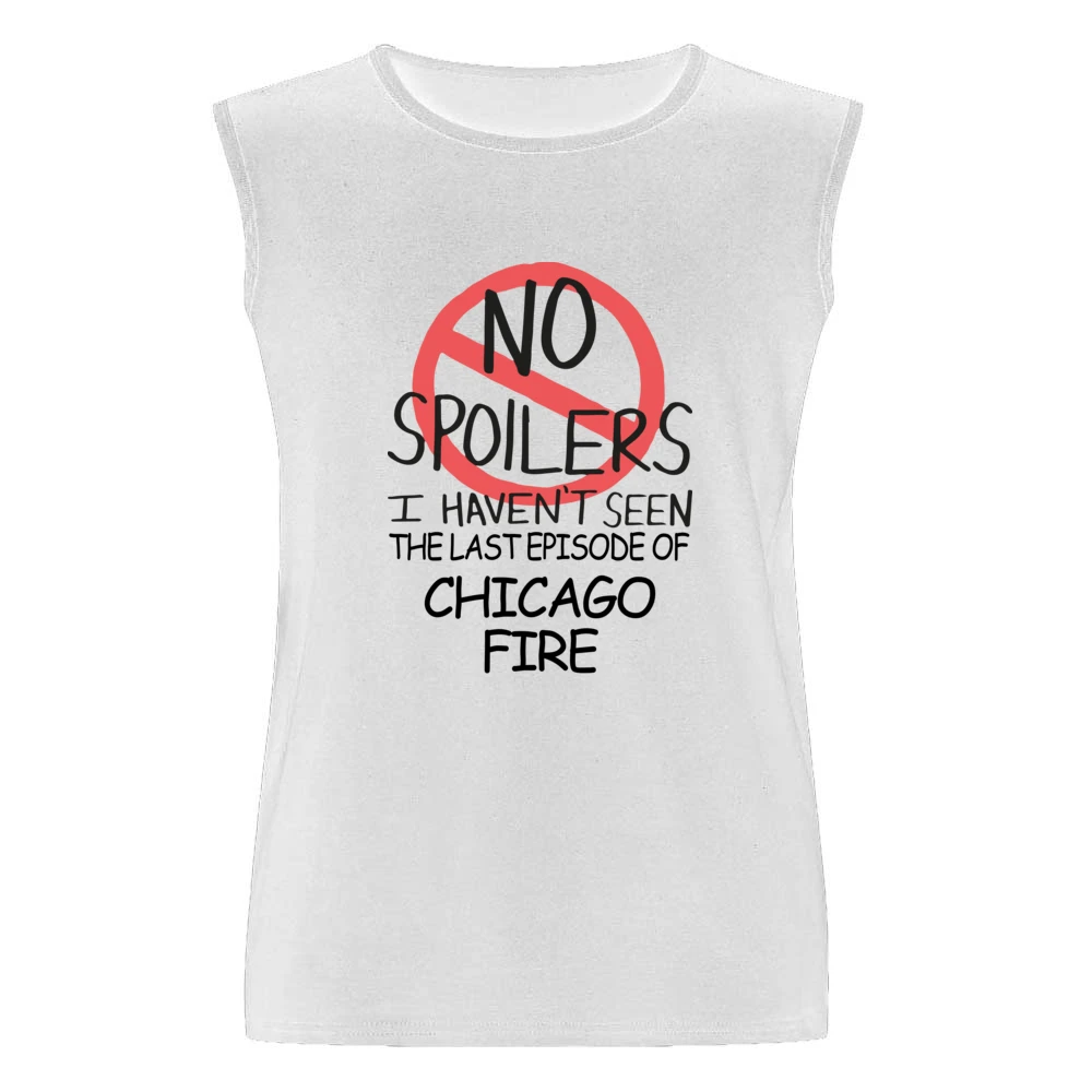 Chicago Fire No Spoilers Last Episode Tv Funny Men Sleeveless T-Shirt