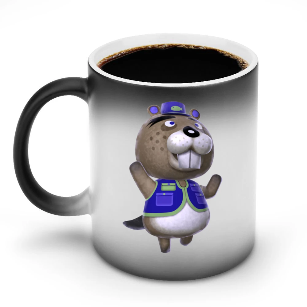 Chip From Animal Crossing Nintendo Character Video Game Discoloration Mug