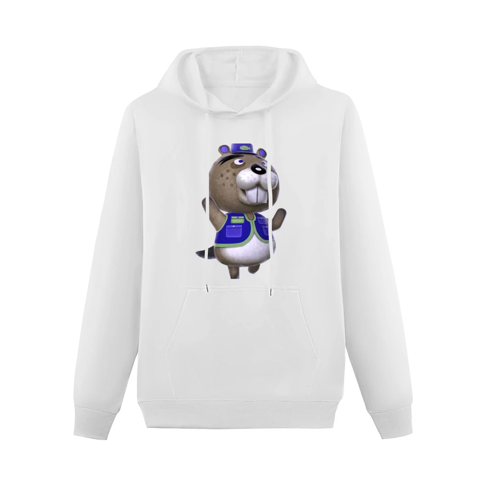 Chip From Animal Crossing Nintendo Character Video Game Men Hoodie With Pocket