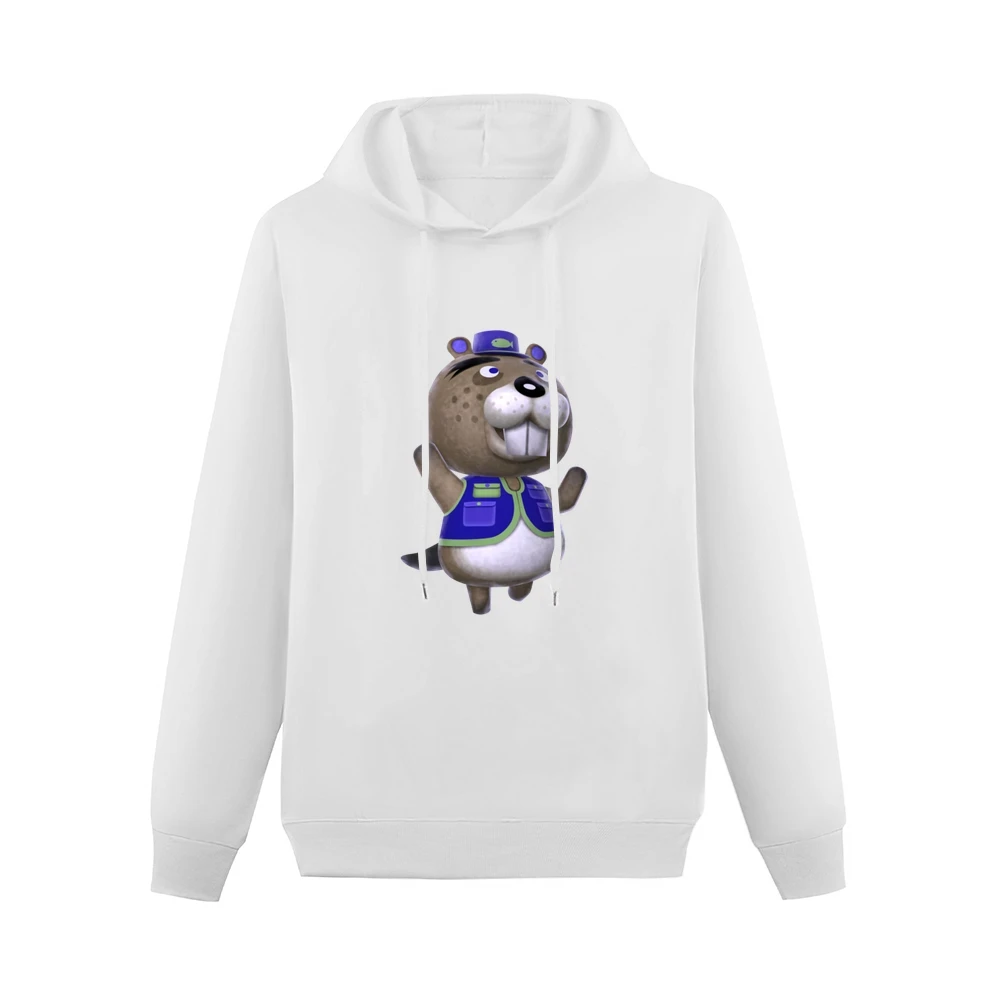 Chip From Animal Crossing Nintendo Character Video Game Men Hoodie Without Pocket