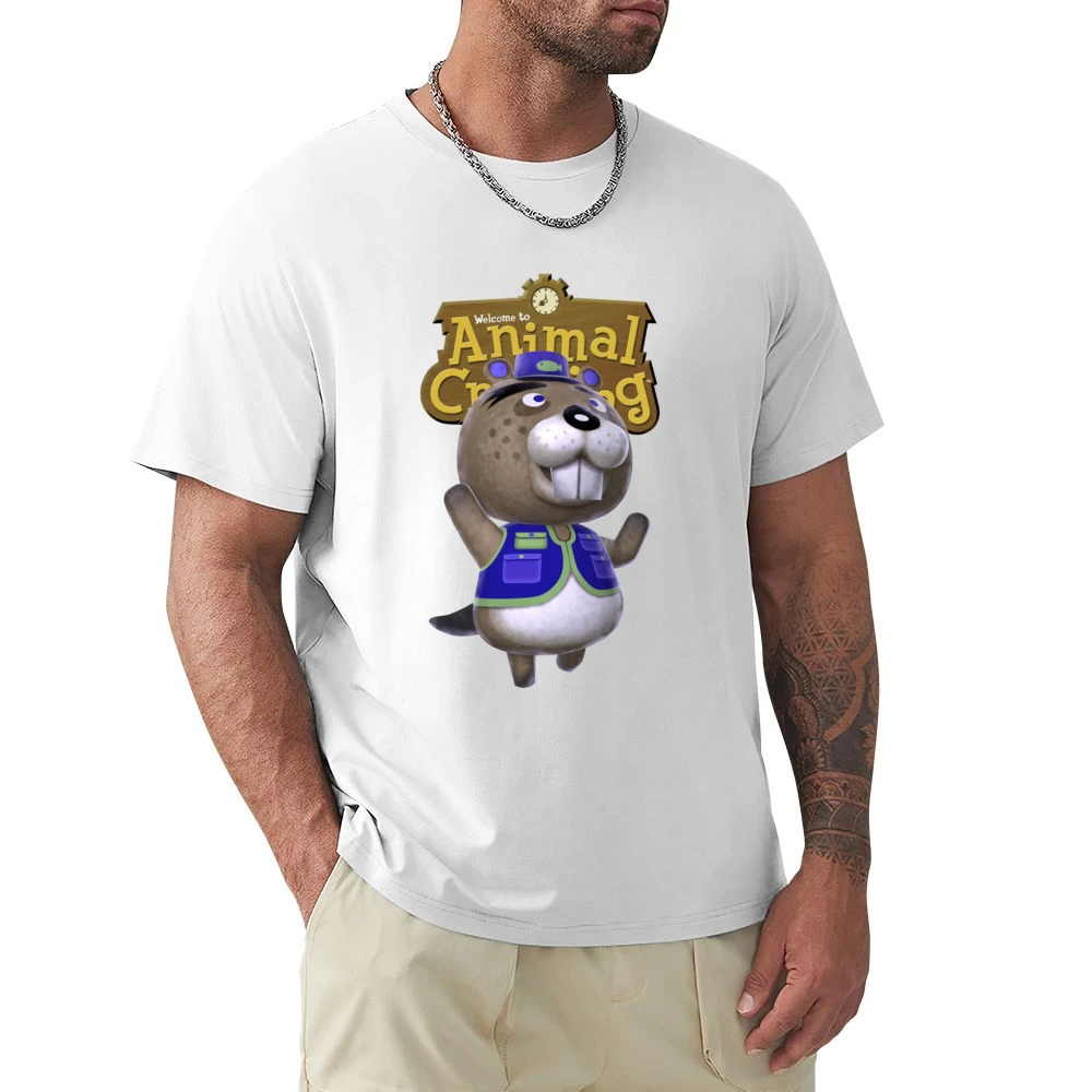 Chip From Animal Crossing Nintendo Video Game Fan Premium Men T-shirt