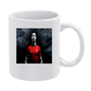 Christiano Ronaldo Portugal Tshirt (all styles and collors available) White Mug