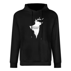 Christmas Is Coming Funny Rudolph Game Of Thrones Parody Holiday Red T European Size Men Hoodie