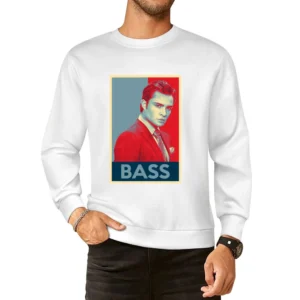 Chuck Bass Funny Obama Hope Poster Political Parody Gossip Girl Graphi European Size Pullover Sweater
