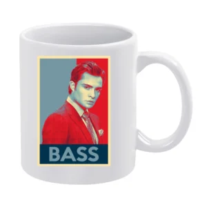 Chuck Bass Funny Obama Hope Poster Political Parody Gossip Girl Graphi White Mug
