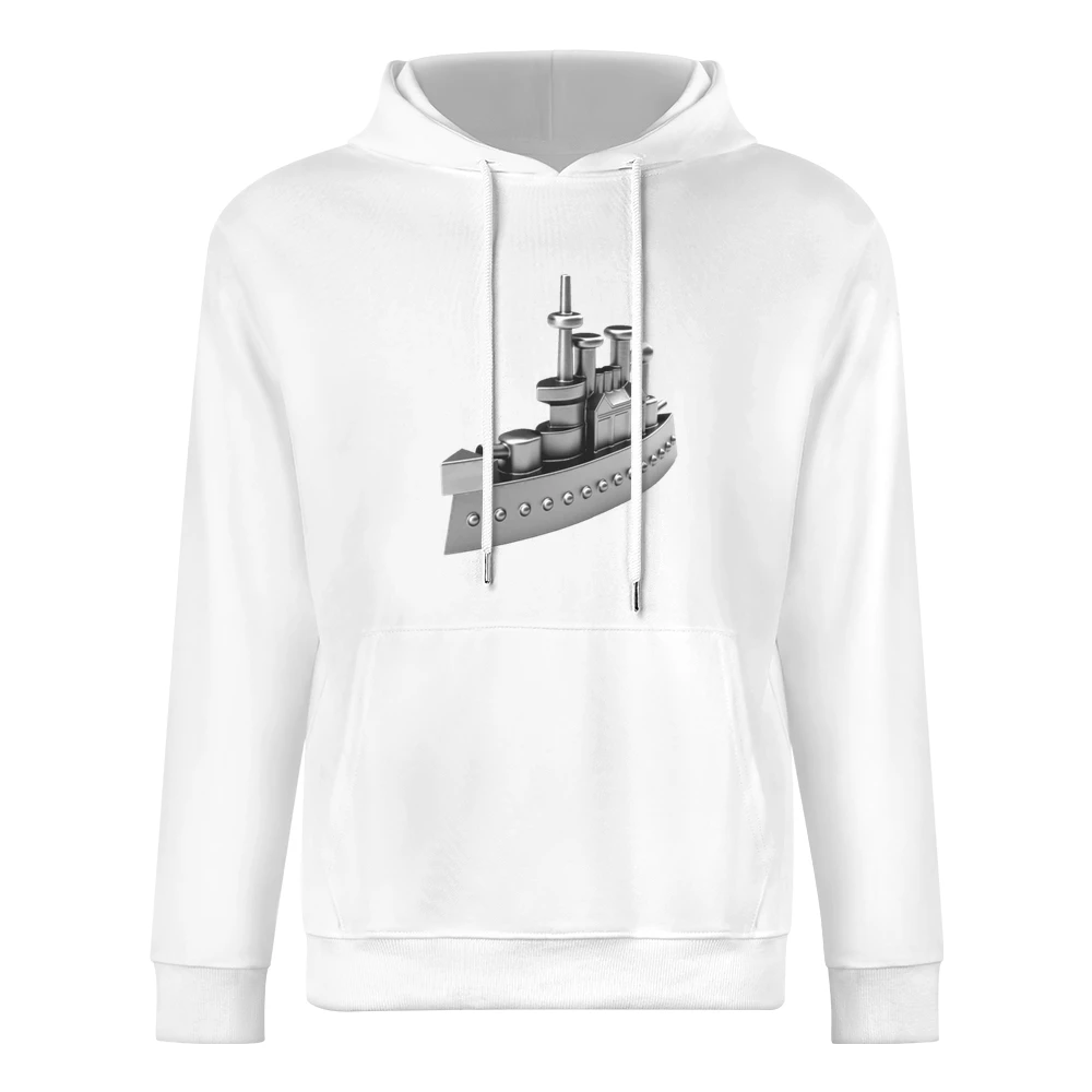 Classic Battleship Monopoly Token Game Piece Fun Cool Graphic Tee Shir European Size Men Hoodie