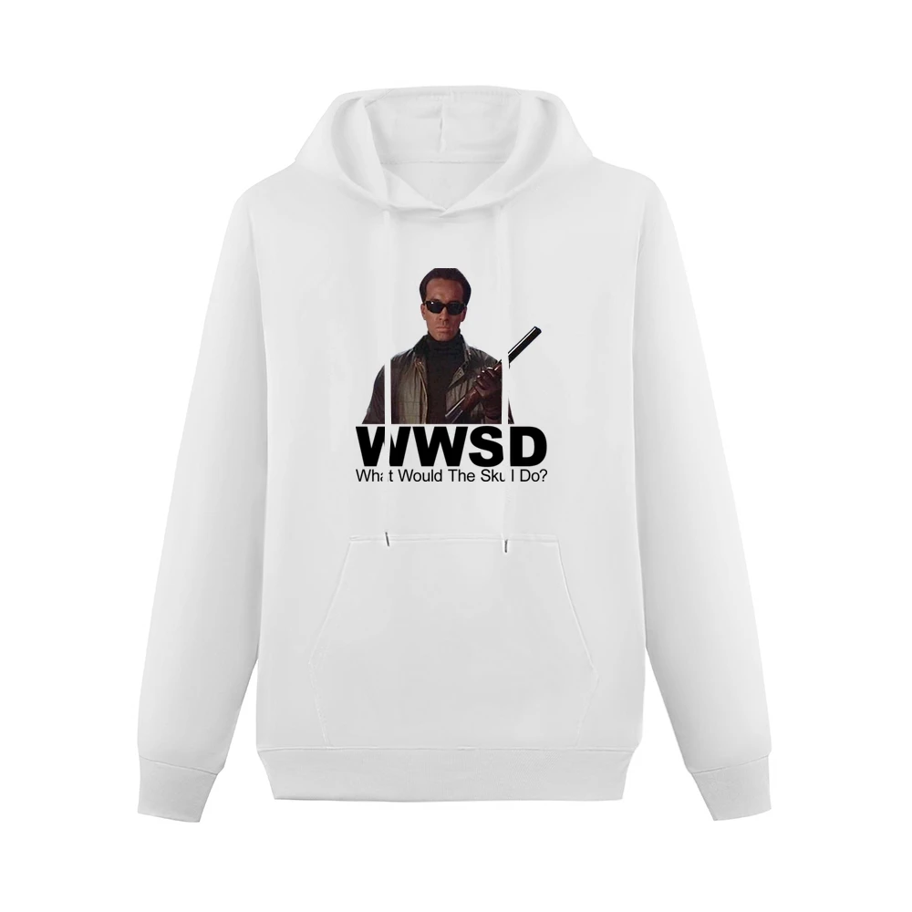 Classic Movie Scarface What Would The Skull Do Men Hoodie With Pocket