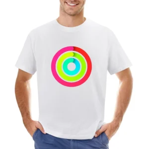 Close the Gaps Fun Popular Apple Watch Activity App Fun Health Graphic Asian Size Men T-Shirt