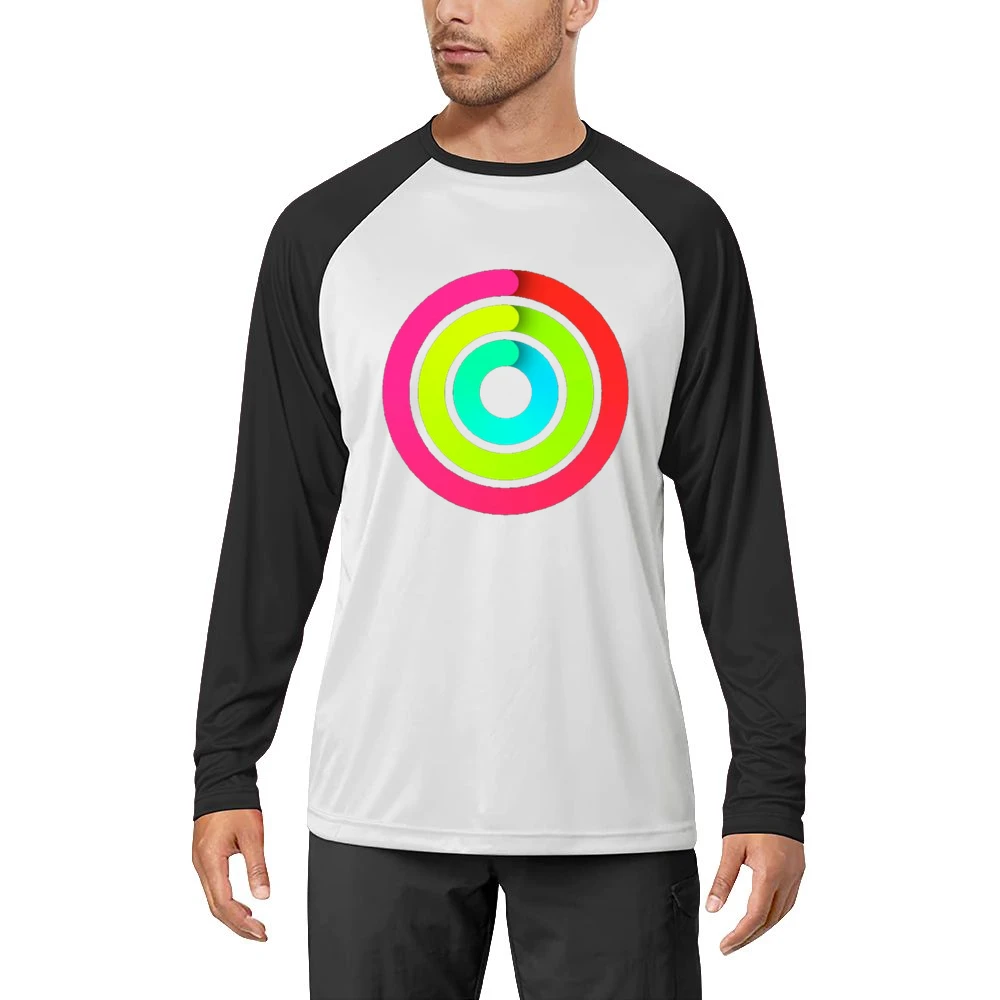Close the Gaps Fun Popular Apple Watch Activity App Fun Health Graphic Men Long Sleeve T-Shirt