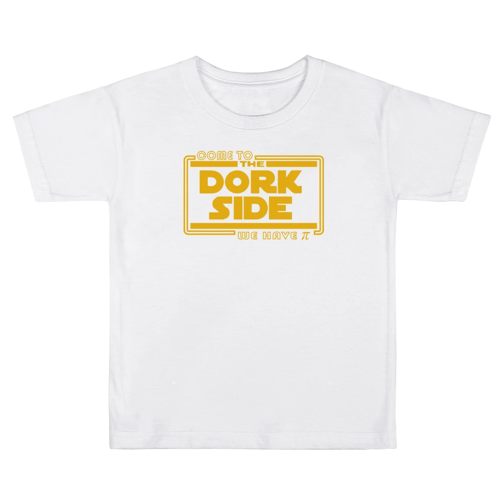 Come to the dork side we have pi Kids Boys Girls T-Shirt