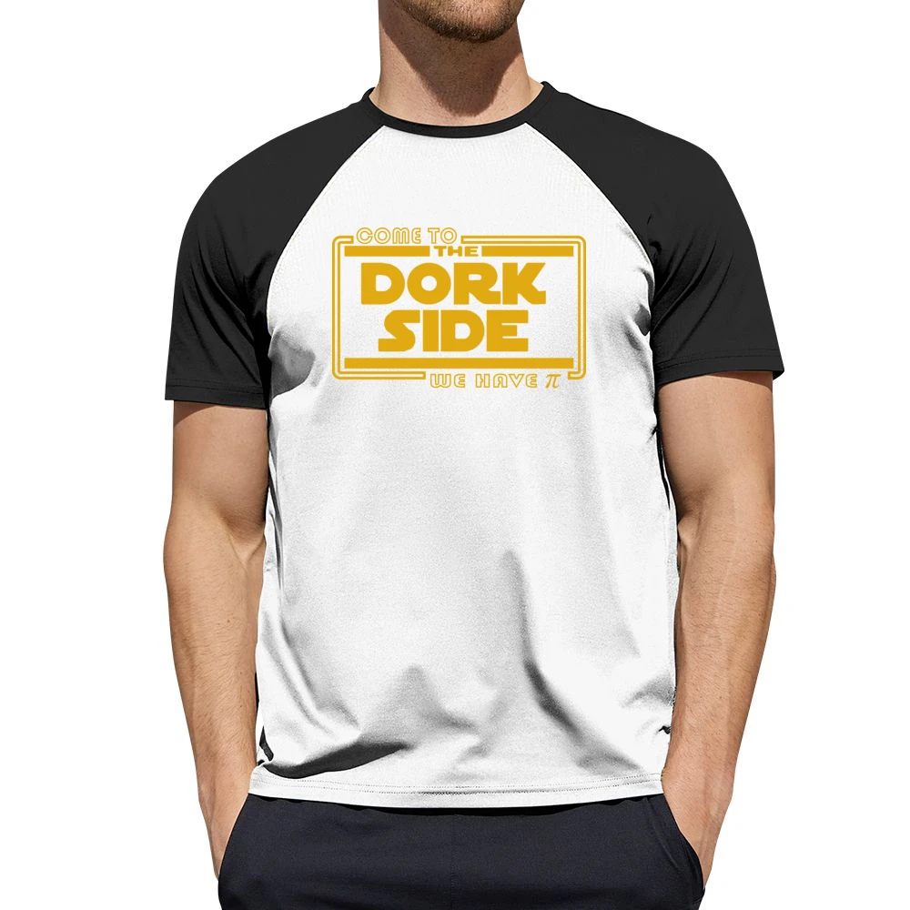 Come to the dork side we have pi Men Short Sleeve T-Shirt