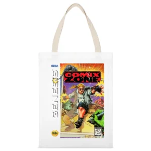 Comix Zone Sega Genesis Old School Retro Video Game Fan Distressed T S White Canvas Tote Shopping Bag