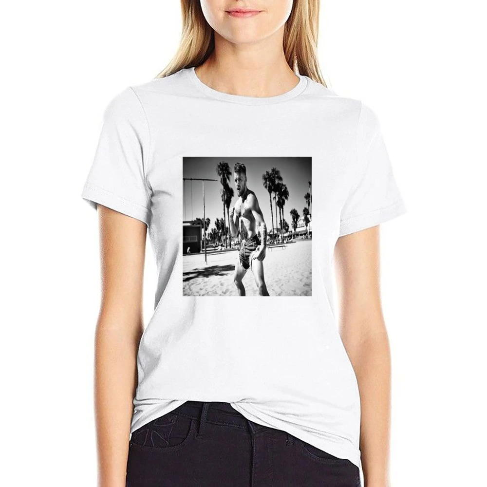 Connor Macgregor Fight Tshirt US Size Women Ladies T-shirt