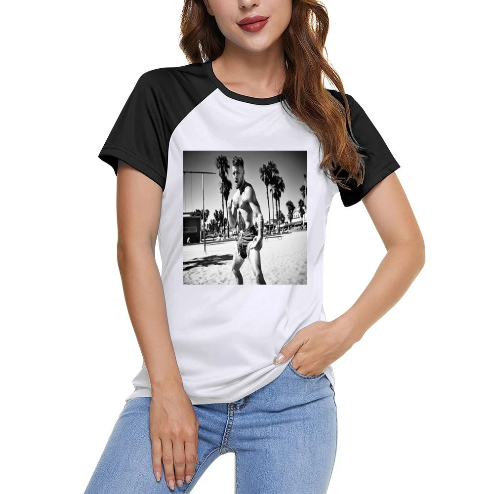 Connor Macgregor Fight Tshirt Women Ladies Short Sleeve T-Shirt