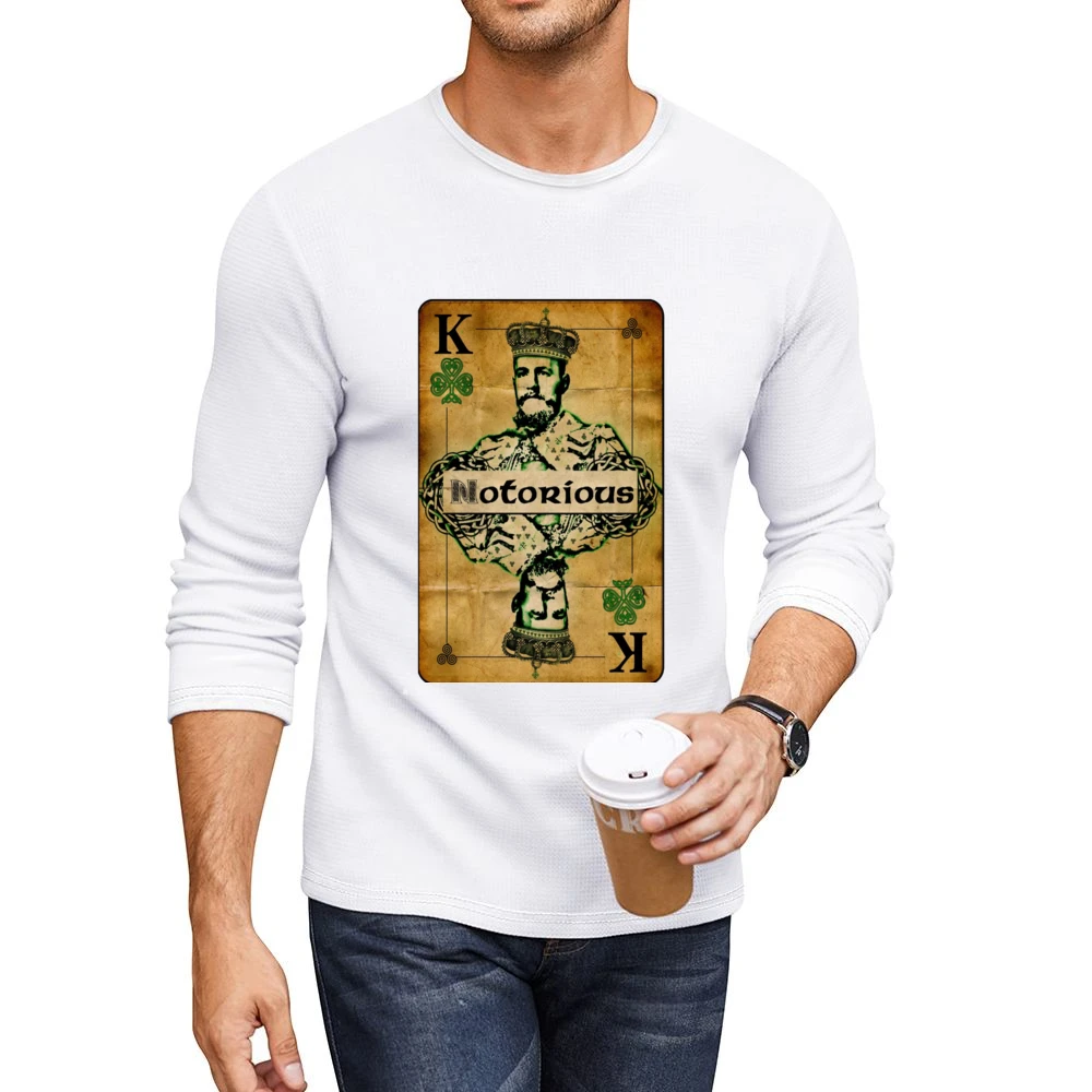 Connor Mcgregor Notorious Tshirt (all Styles And Colors Available) Men CrewNeck Long Sleeve T-Shirt