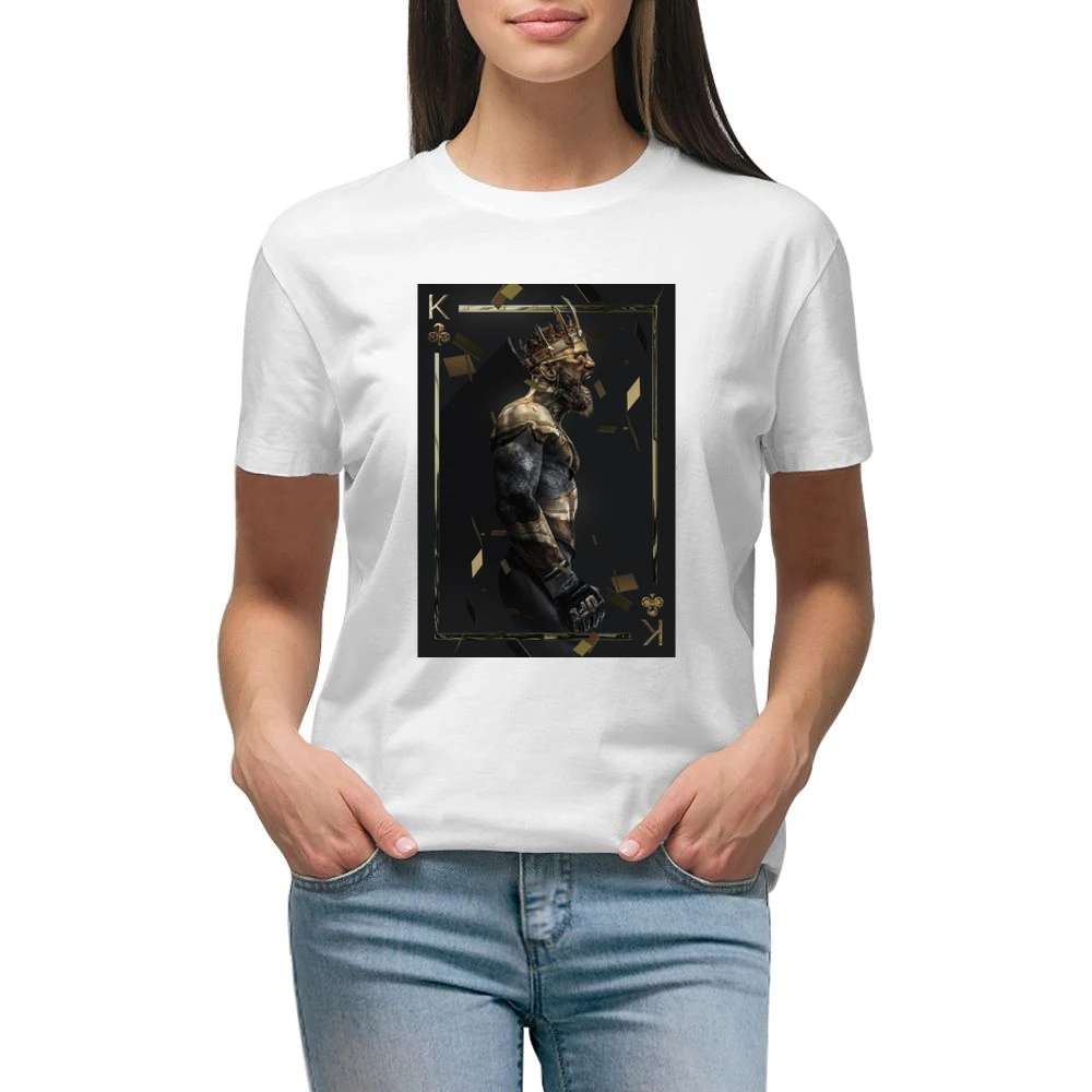 Conor Mcgregor King Of Ufc Mma Fight Fan Premium Women Ladies T-shirt
