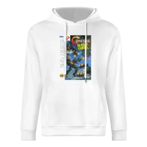 Contra Hard Corps Sega Genesis Old School Retro Video Game Fan Distres European Size Men Hoodie