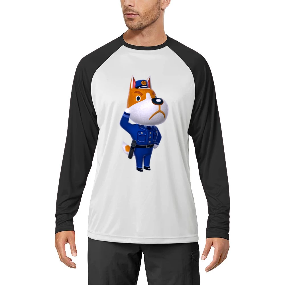 Copper From Animal Crossing Nintendo Character Video Game Men Long Sleeve T-Shirt