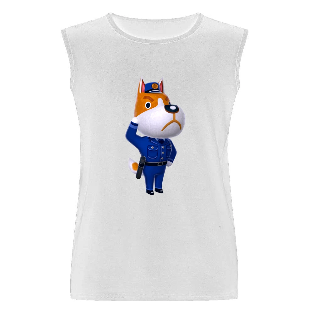 Copper From Animal Crossing Nintendo Character Video Game Men Sleeveless T-Shirt