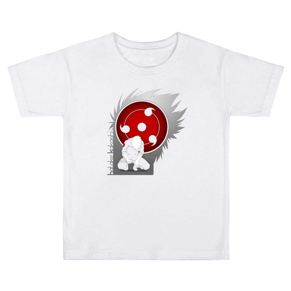 Copy Ninja hatake Kakashi the sharingan Naruto Shippuden anime manga T Kids Boys Girls T-Shirt
