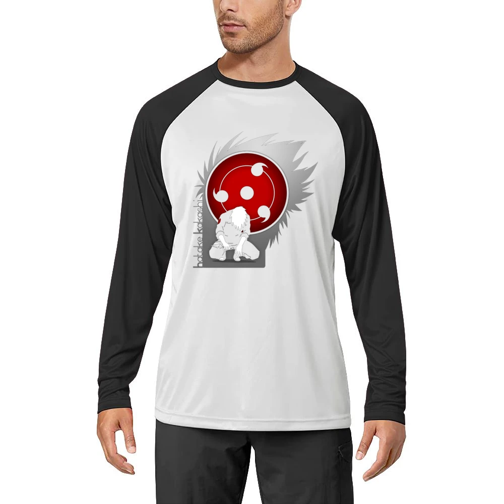 Copy Ninja hatake Kakashi the sharingan Naruto Shippuden anime manga T Men Long Sleeve T-Shirt