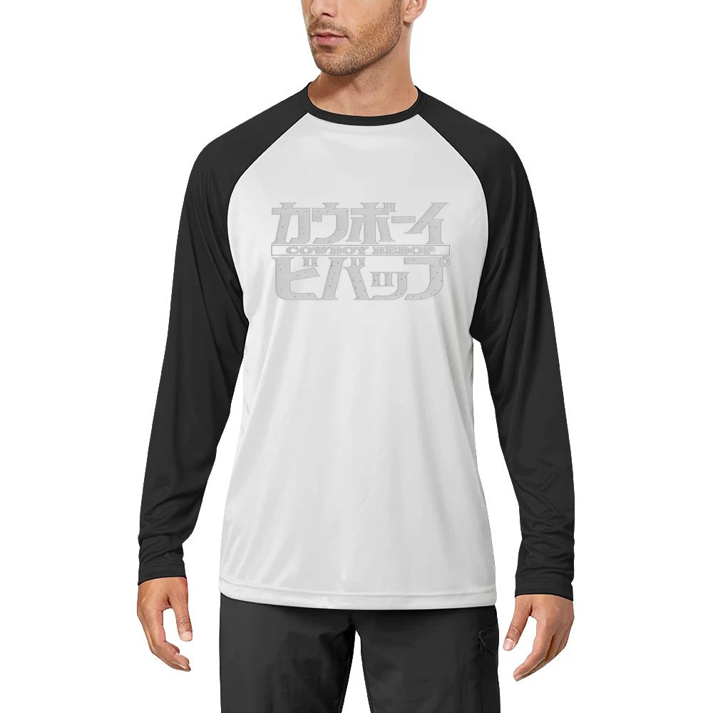Cowboy Bebop Text japnese Kanji Anime Men Long Sleeve T-Shirt