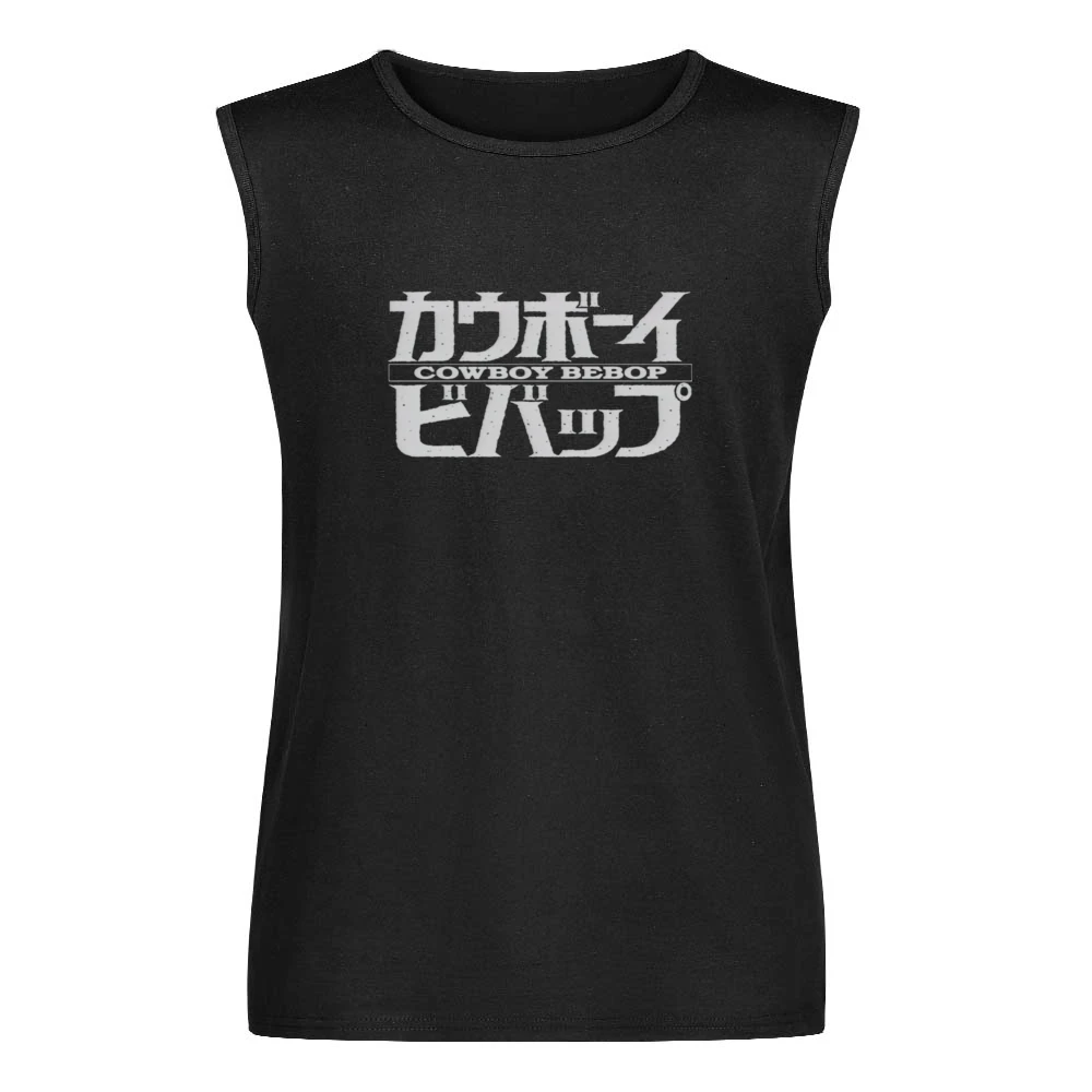 Cowboy Bebop Text japnese Kanji Anime Men Sleeveless T-Shirt
