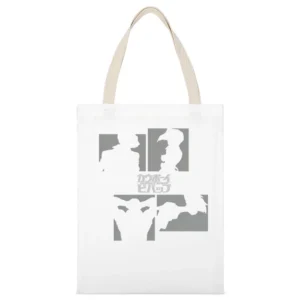 Cowboy Bebop bounty hunter White Canvas Tote Shopping Bag