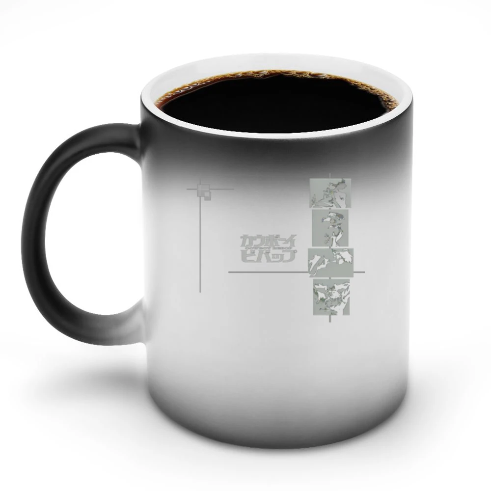 Cowboy Bebop space ship crew bounty hunter Spike faye Radical Ed Jet a Discoloration Mug