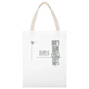 Cowboy Bebop space ship crew bounty hunter Spike faye Radical Ed Jet a White Canvas Tote Shopping Bag