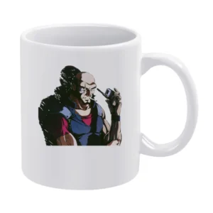 Cowboy bebop bounty hunter Jet Black smoking White Mug