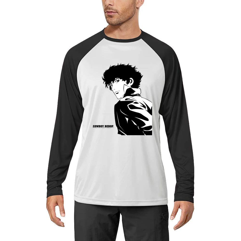 Cowboy bebop bounty hunter Spike spiegel Men Long Sleeve T-Shirt