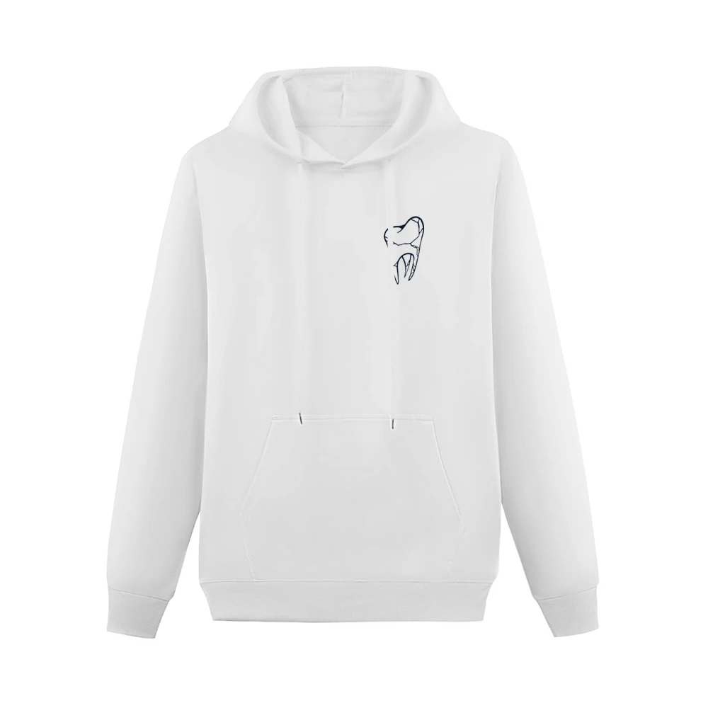 Cracked Tooth Popular Fun Grunge Graphic Tee Shirt Men Hoodie With Pocket