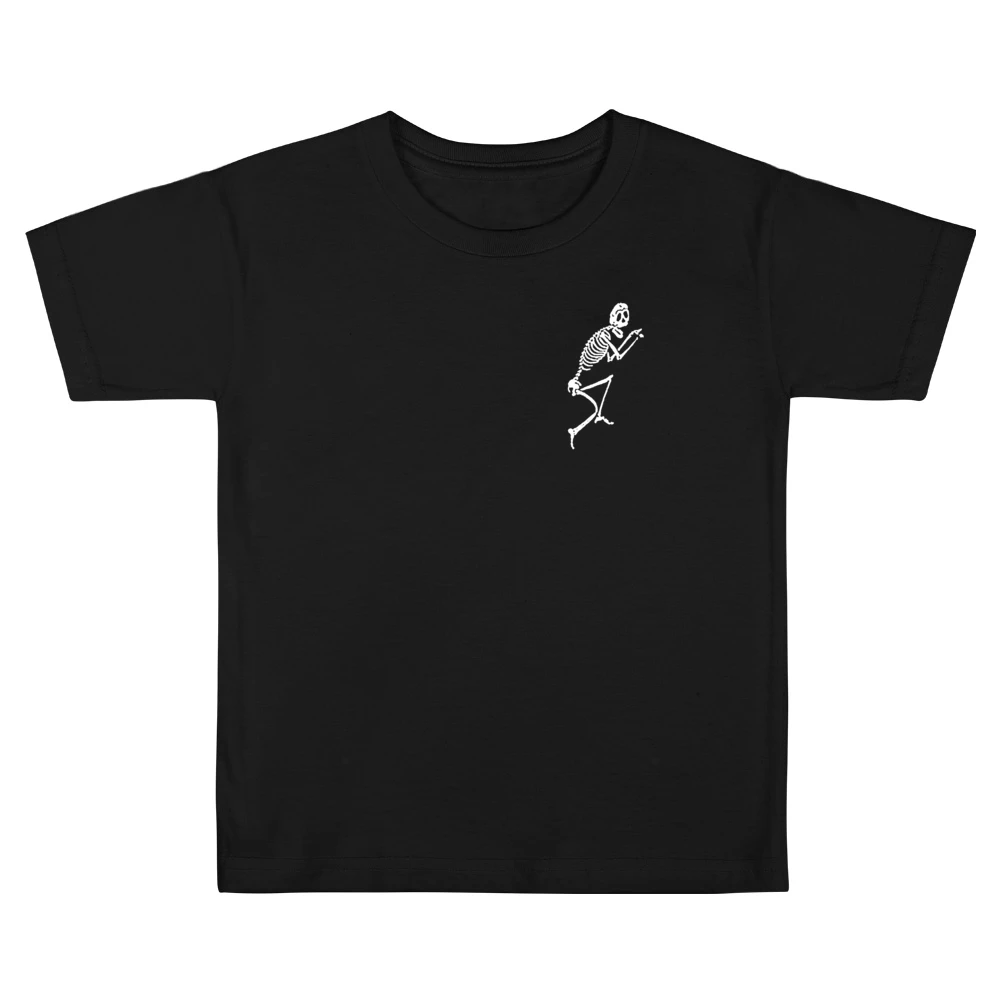 Crawling Skeleton Fun Grunge Graphic Tee Shirt Kids Boys Girls T-Shirt
