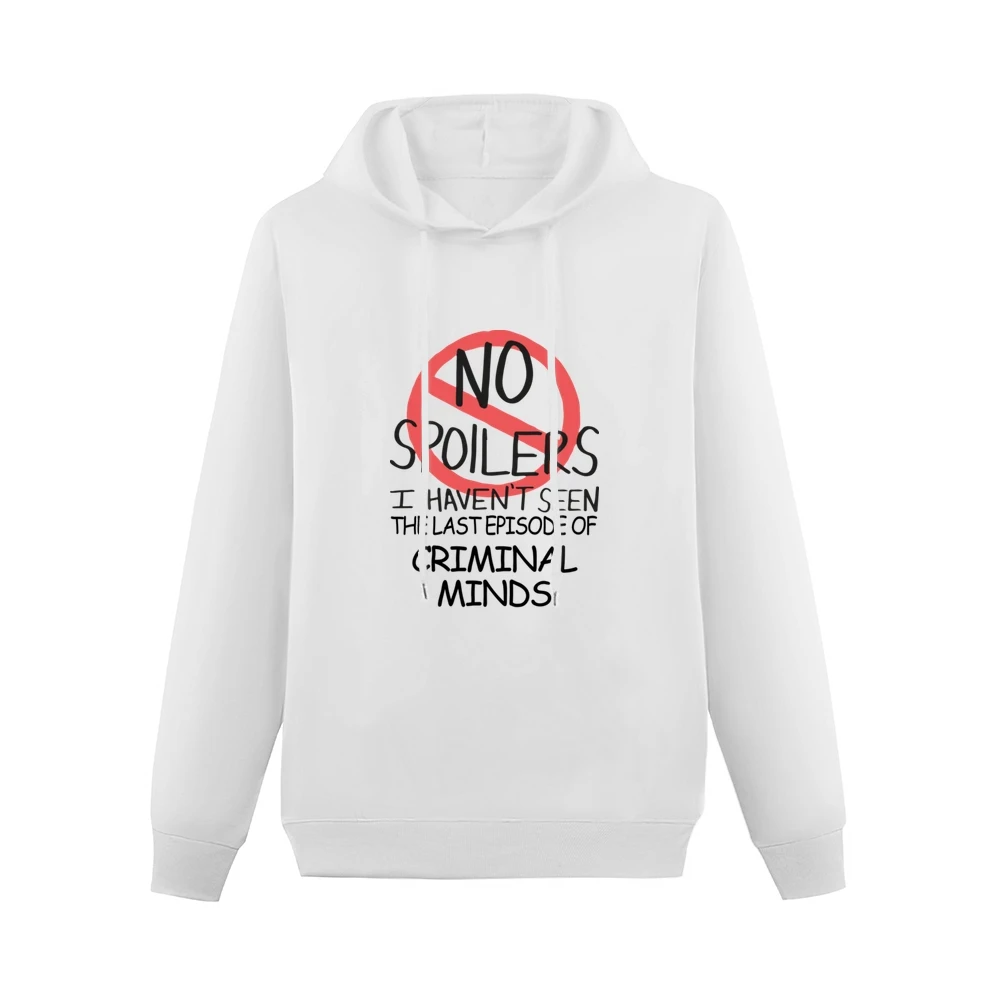 Criminal Minds No Spoilers Last Episode Tv Funny Men Hoodie Without Pocket