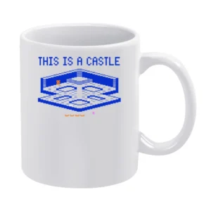 Crystal Castles Video Game Retro 80s White Mug