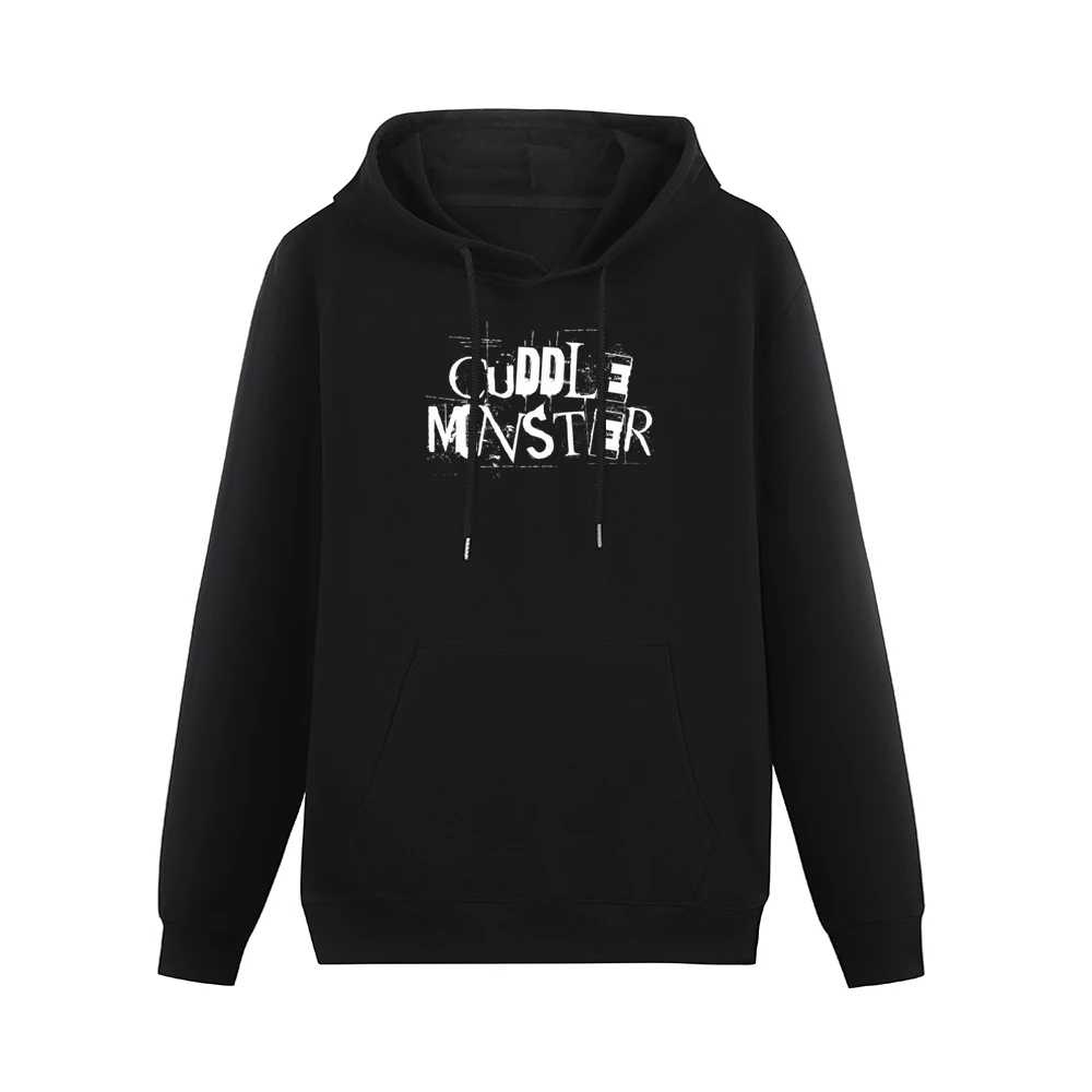 Cuddle Monster Fun Grunge Graphic Men Hoodie With Pocket