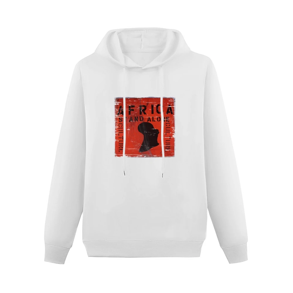 Culture Africa Stand Alone Album Cover Distressed Image Men Hoodie Without Pocket