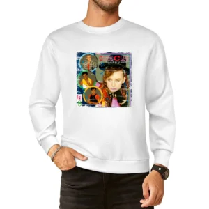 Culture Club Colour By Numbers Album Cover Distressed Image European Size Pullover Sweater