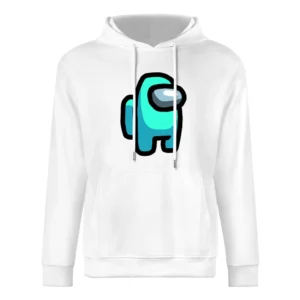 Cyan Suspect Fun Video Game Fan European Size Men Hoodie