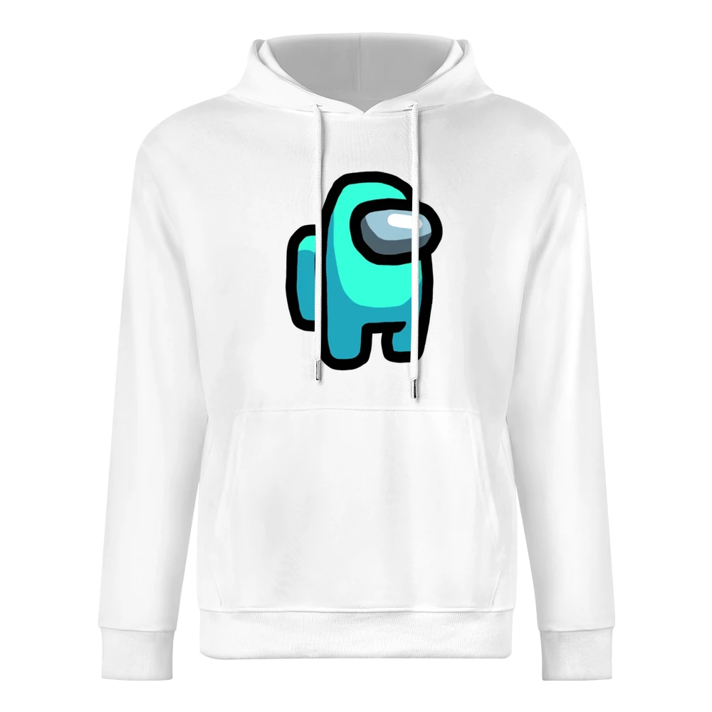 Cyan Suspect Fun Video Game Fan European Size Men Hoodie