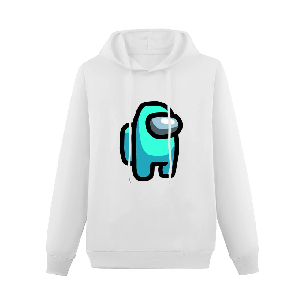 Cyan Suspect Fun Video Game Fan Men Hoodie Without Pocket