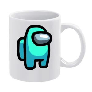 Cyan Suspect Fun Video Game Fan White Mug