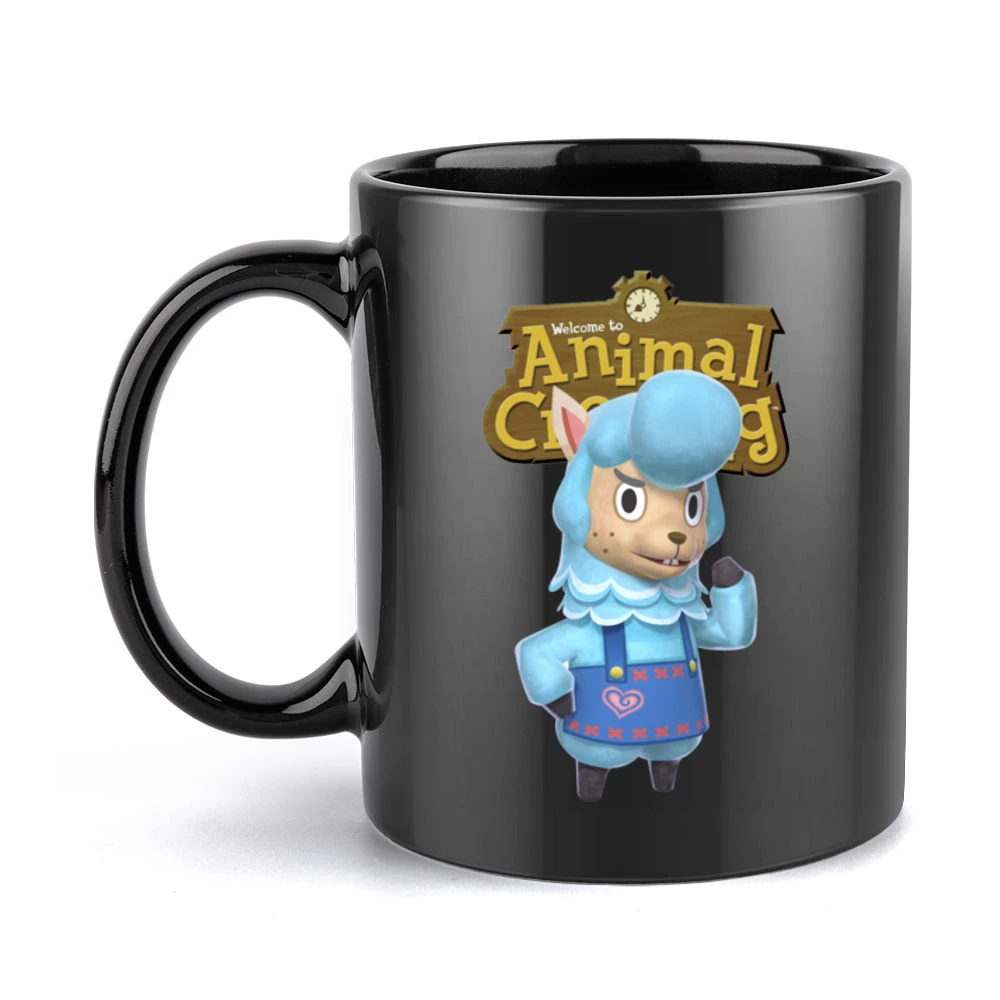 Cyrus From Animal Crossing Nintendo Video Game Fan Black Mug