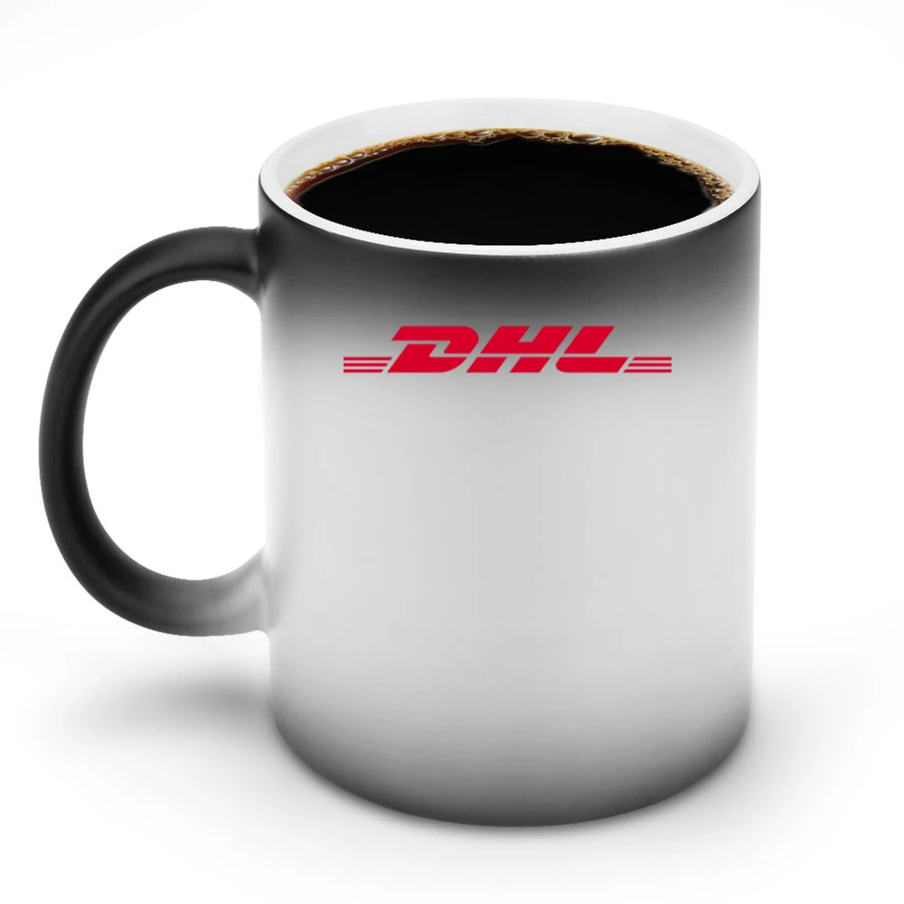 DHL Popular Graphic Logo Tee Shirt Discoloration Mug