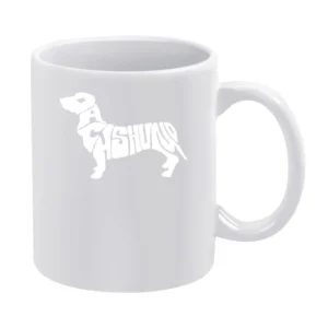 Dachshund White Mug
