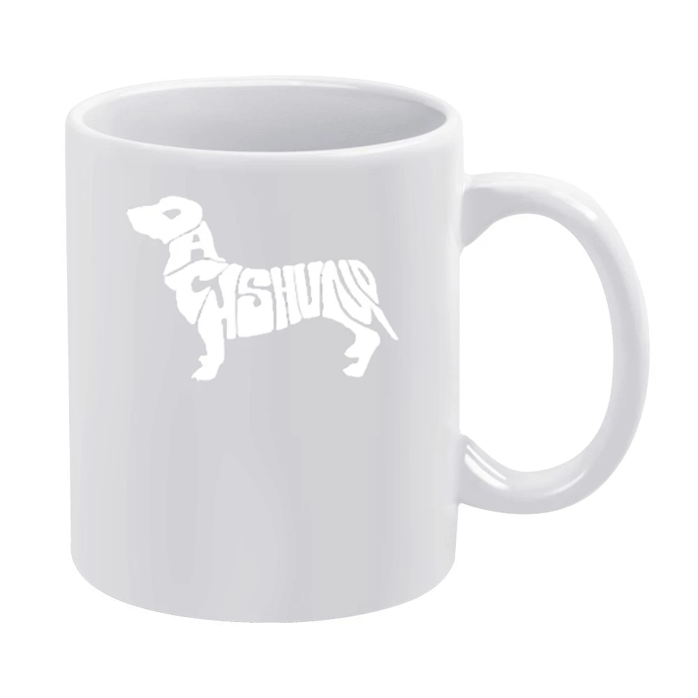Dachshund White Mug