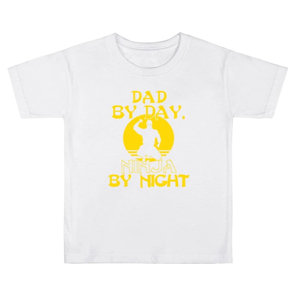Dad By Day Ninja By Night Tshirt (all Styles And Colors Available) Kids Boys Girls T-Shirt